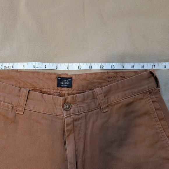 J Crew Sun-Faded Chino 33x29 - Picture 4 of 5